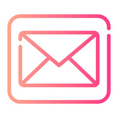 email gradient icon