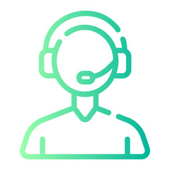 customer gradient icon
