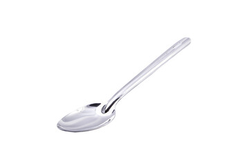 Classic Silver Spoon on Transparent Background PNG file