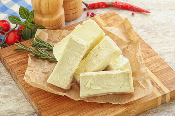 Natural organic Greek Feta cheese