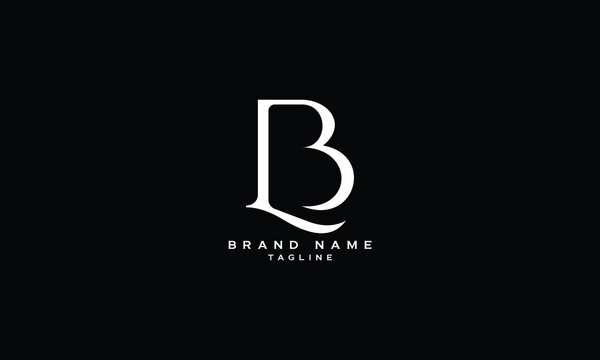 LPB, LB LP, BL, PBL, Abstract initial monogram letter alphabet logo design