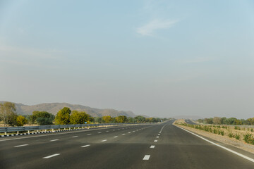 Fototapeta na wymiar Delhi–Mumbai Expressway