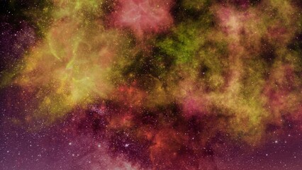 Background multi colors, space colors, and milky ways - obrazy, fototapety, plakaty