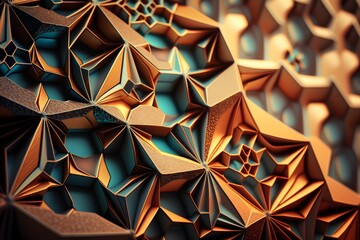 tessellation pattern created using AI Generative Technology