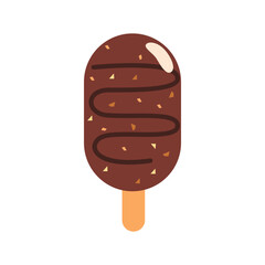 cute cartoon ice creams. ice cream and dessert icon