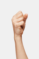 Naklejka premium Woman Fist