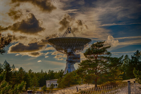 Irbene. Radio telescope RT-16.