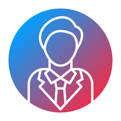 Vector Design User Profile Icon Style