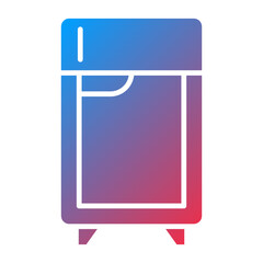 Vector Design Fridge Icon Style