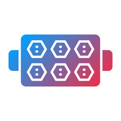 Vector Design Baking Tray Icon Style