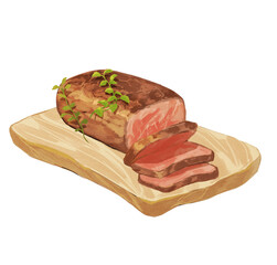 Roast beef