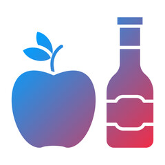 Vector Design Cider Icon Style