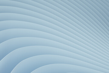 Blue abstract background with spiral geometry. 3d illustration