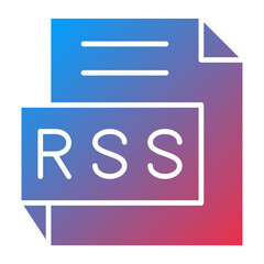 Vector Design RSS Icon Style