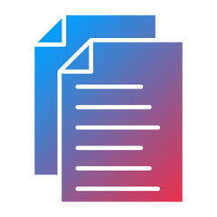 Obraz premium Vector Design Documents Icon Style