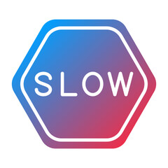 Vector Design Slow Icon Style