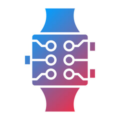 Vector Design Smart Watch Icon Style