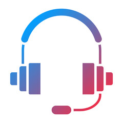 Vector Design Headphones Icon Style