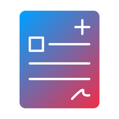 Obraz premium Vector Design Medical History Icon Style