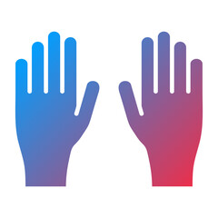 Obraz premium Vector Design Gloves Icon Style