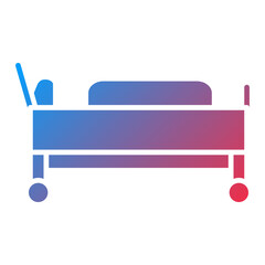 Vector Design Stretcher Icon Style