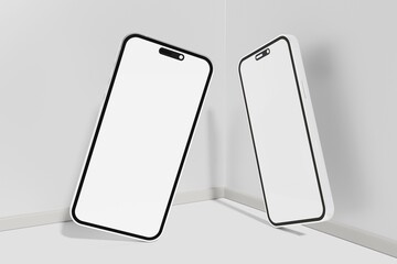 Smartphone 14 Pro Max Mockup