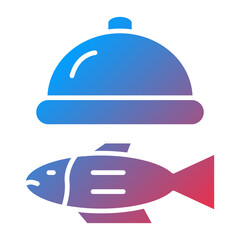 Vector Design Seafood Icon Style
