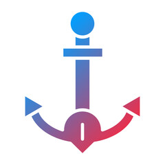 Vector Design Anchor Icon Style