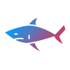 Vector Design Shark Icon Style
