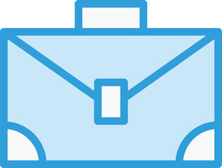 Briefcase Vector Icon Design Illustration
