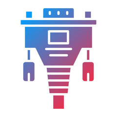 Vector Design Vga Cable Icon Style