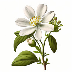 Obraz premium may flower illustration 