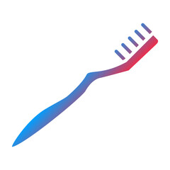 Vector Design Toothbrush Icon Style