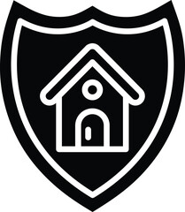House protection Vector Icon Design Illustration