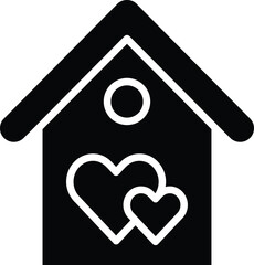 Dream house Vector Icon Design Illustration