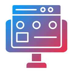 Vector Design Landing Page Icon Style