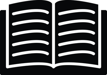 Book Vector Icon Design Illustration