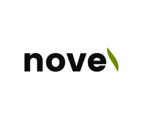 novel letter mark logo vector logo templet.