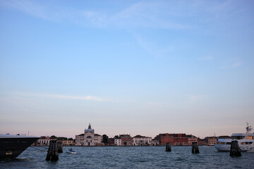 Canal viewed from Fondamenta Zattere al Ponte Lungo - Venice - Italy