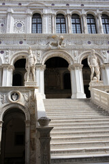 Fototapeta na wymiar Doge's Palace - Piazza San Marco - Venice - Italy