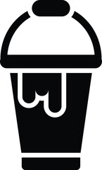 Paint bucket Vector Icon Design Illustration
