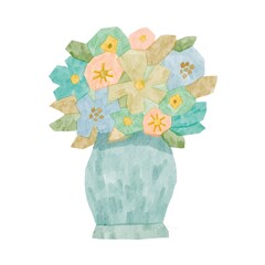 花瓶に入った花束