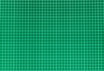 Dark green vignetted background with checkered markup for notes