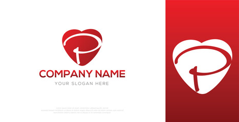 P Heart Logo