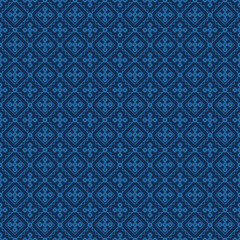 Seamless oriental geometric ethnic pattern for printing
