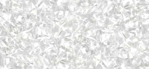 Diamond stainless textured background. White crystal abstract illustration close up. 