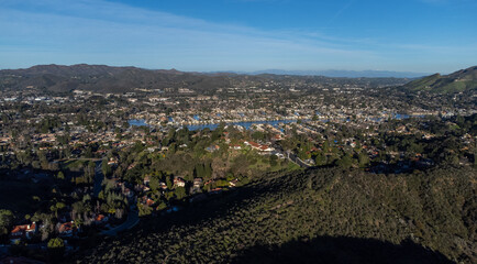 Aerial View of Westlake Village, Ventura County