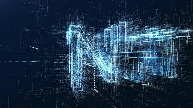 NFT concept of future asset growth trading in a virtual universe on the blockchain. New financial opportunities for company growth