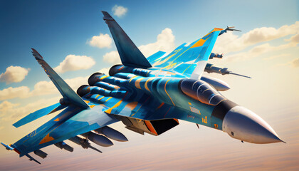 Su-27 Flanker over Ukraine
