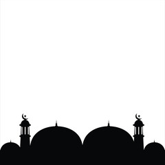 Mosque Religian Footer